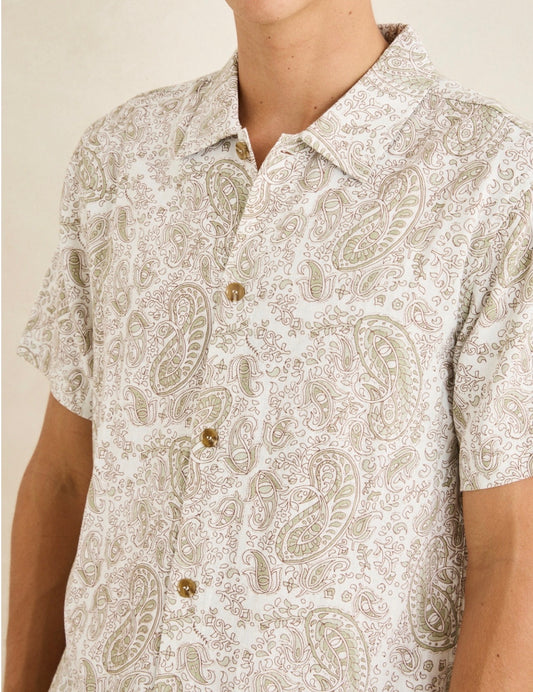 Tally Paisley SS Shirt
