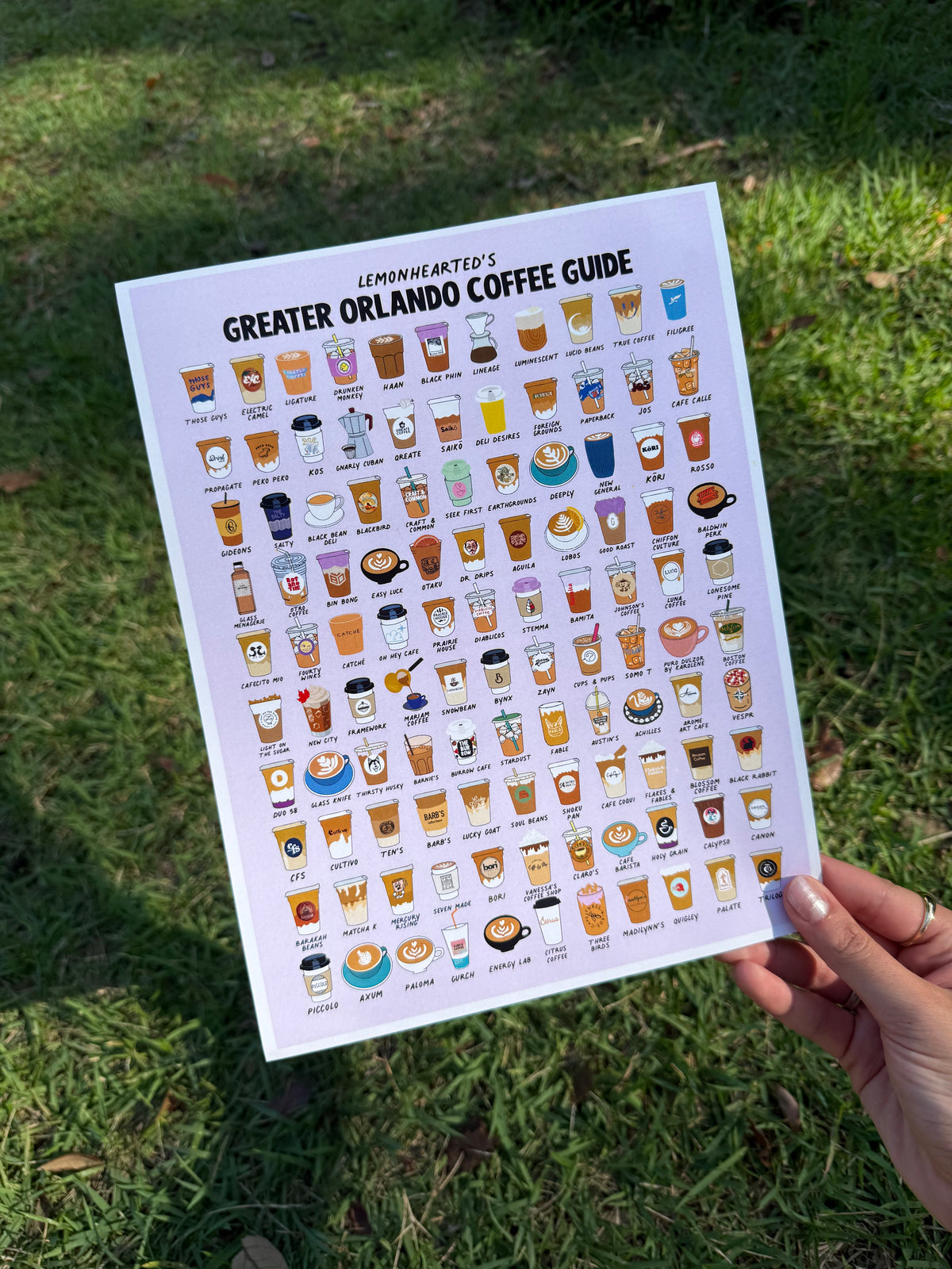 "Greater Orlando Coffee Guide" by Lemonhearted