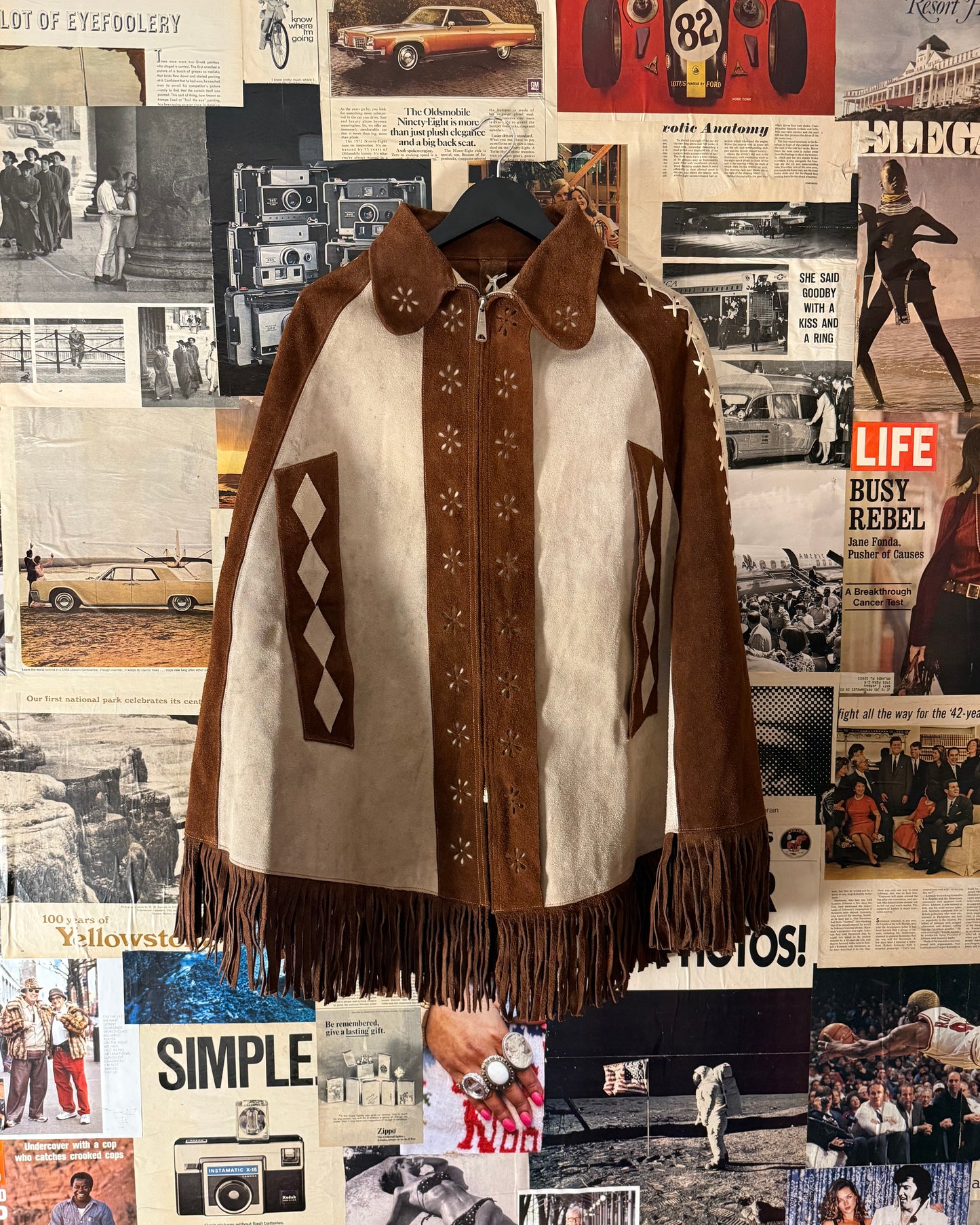 Lonestar Poncho Vintage Jacket