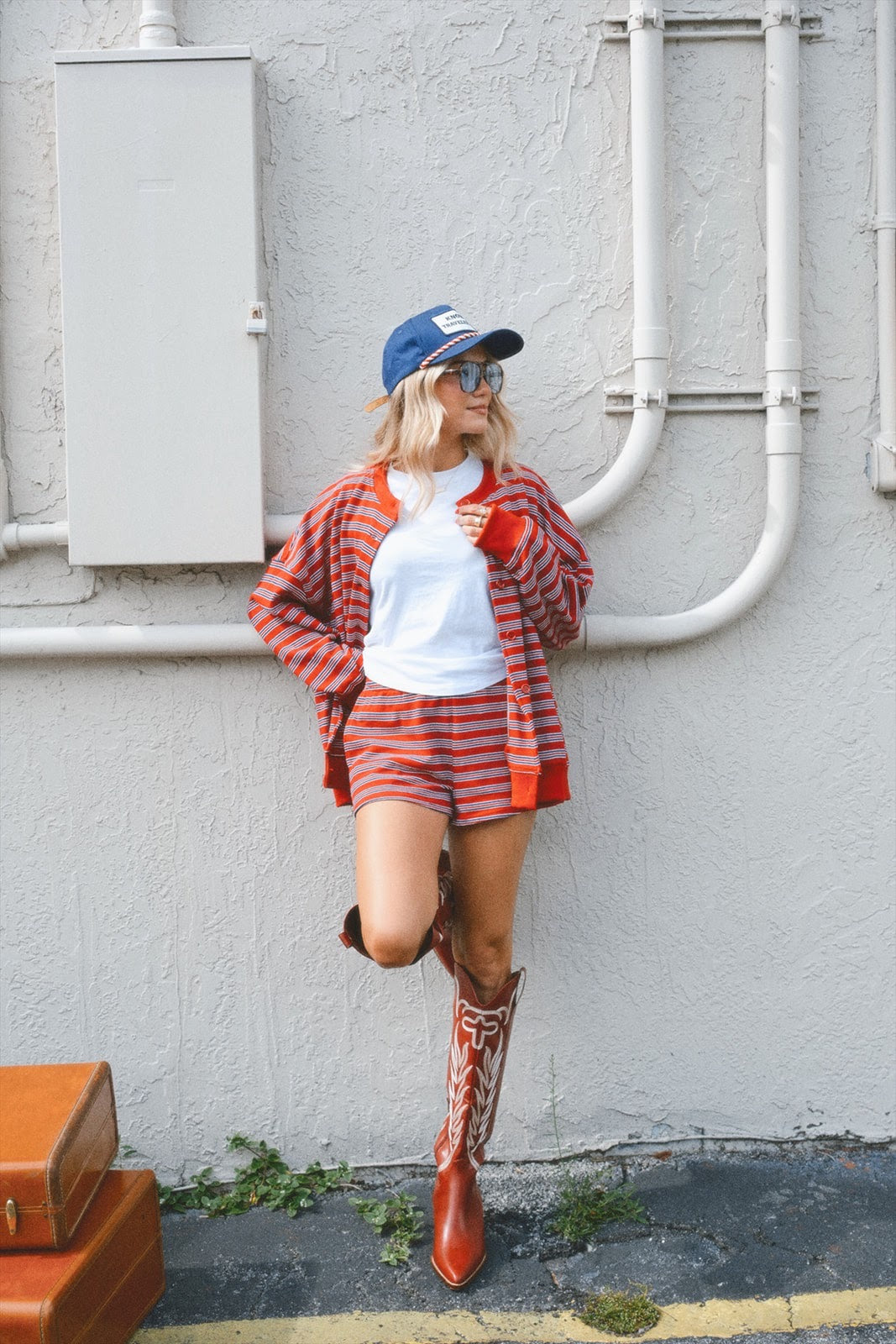 Copenhagen Stripe Shorts