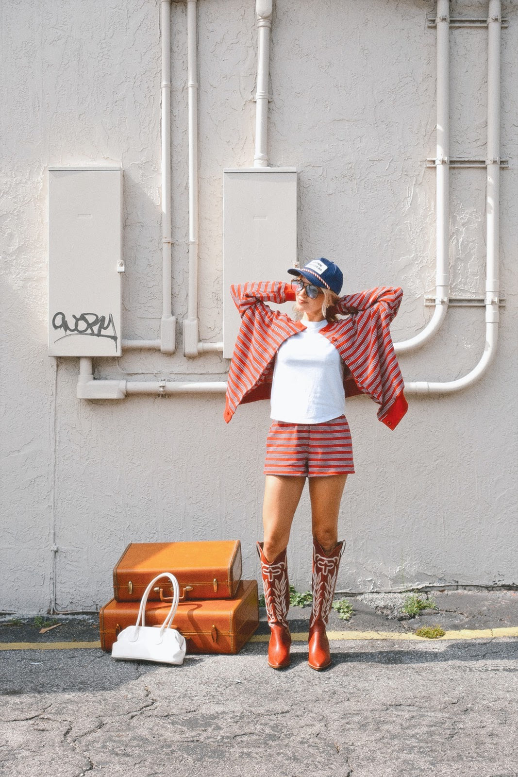 Copenhagen Stripe Shorts