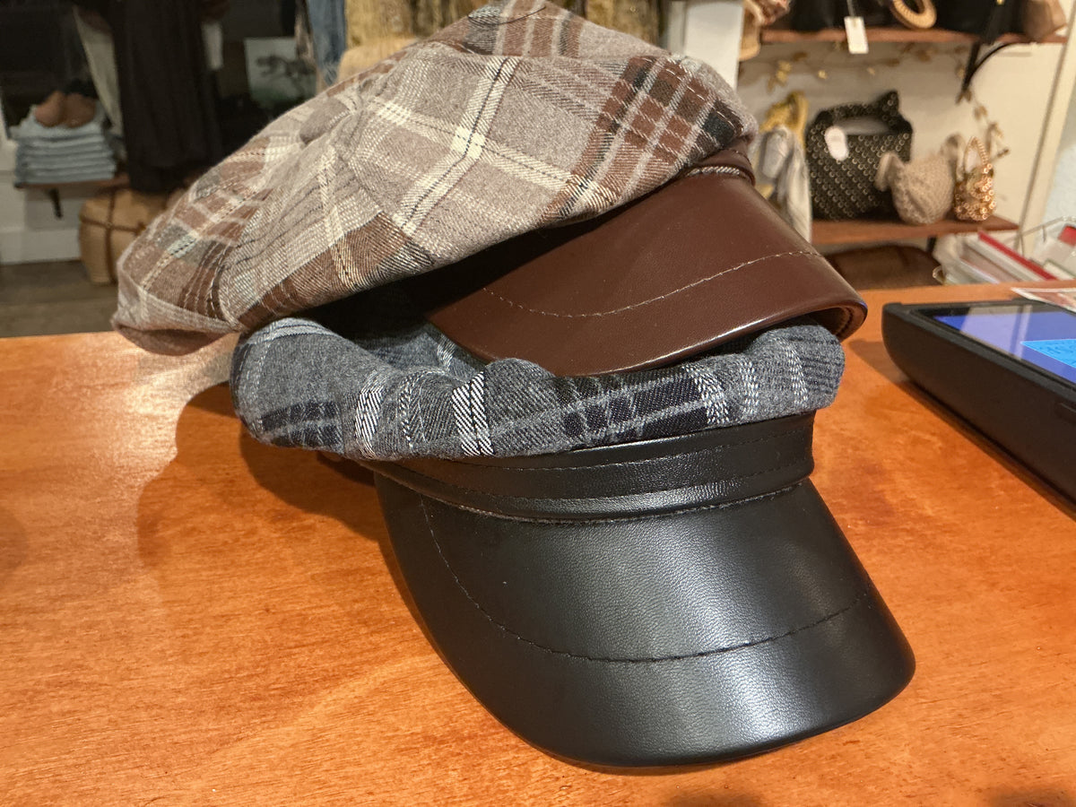 Versatile Plaid Beret