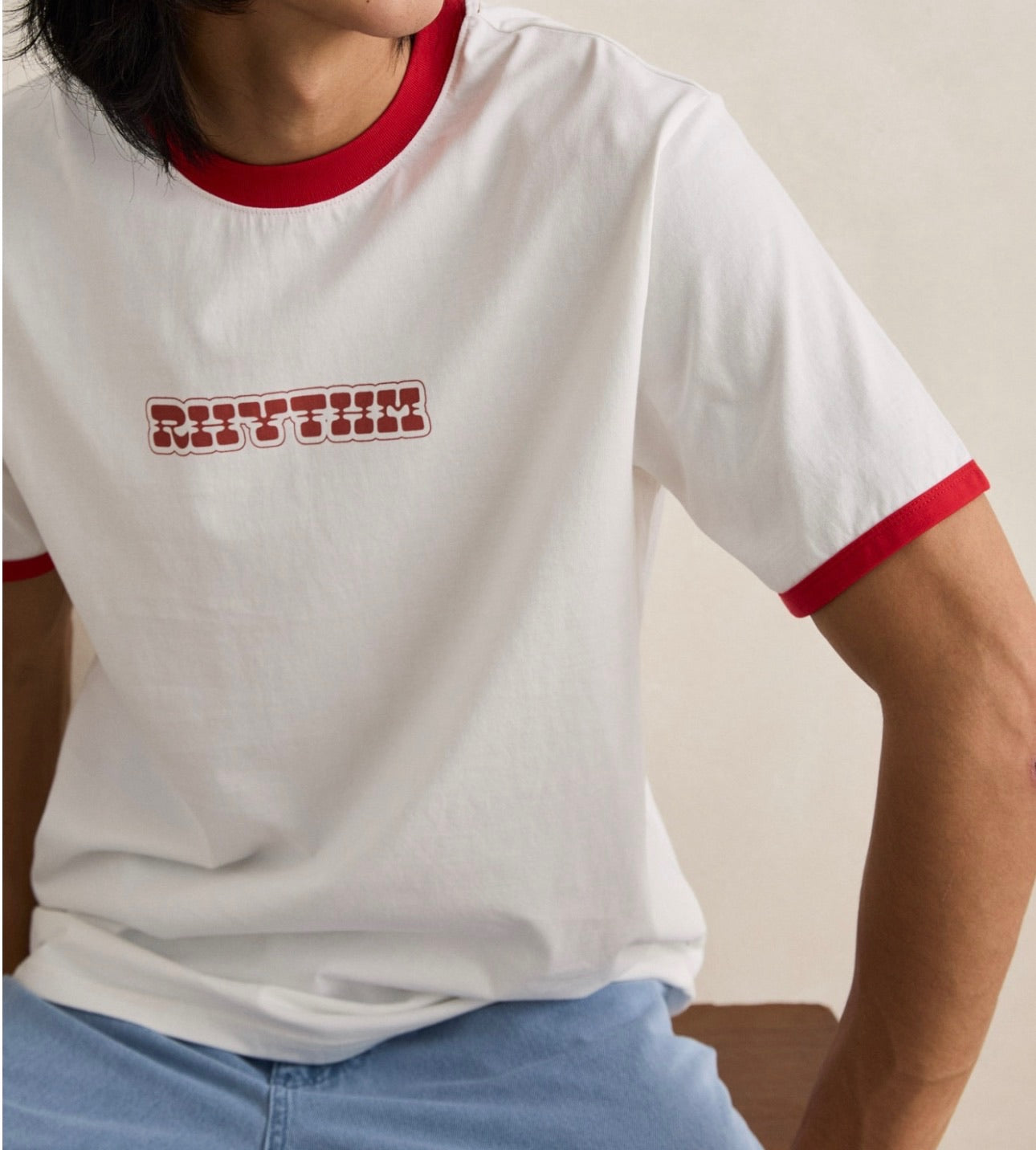 Rhythm Rosa Ringer T-Shirt