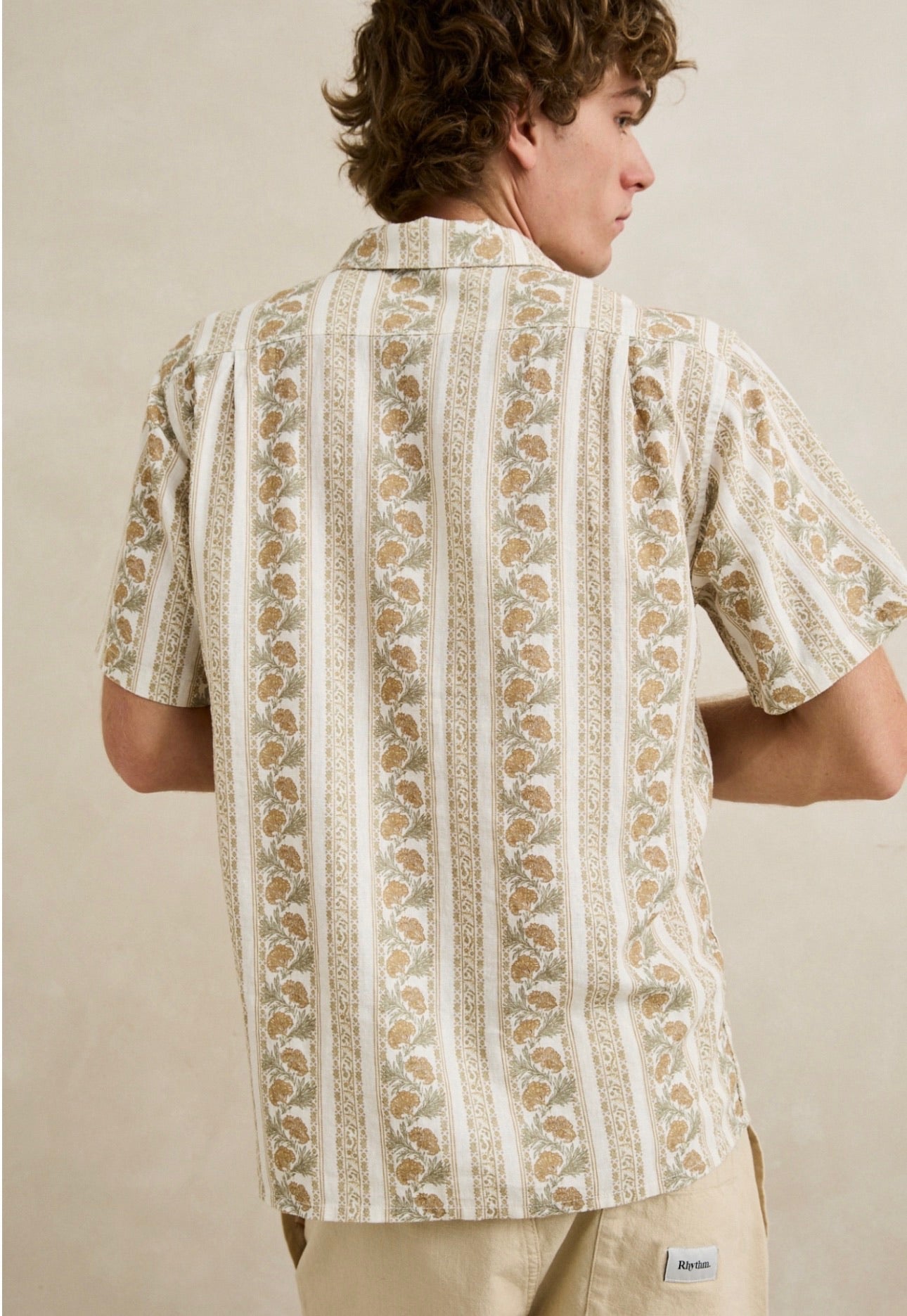 Rhythm Paisley Stripe Shirt
