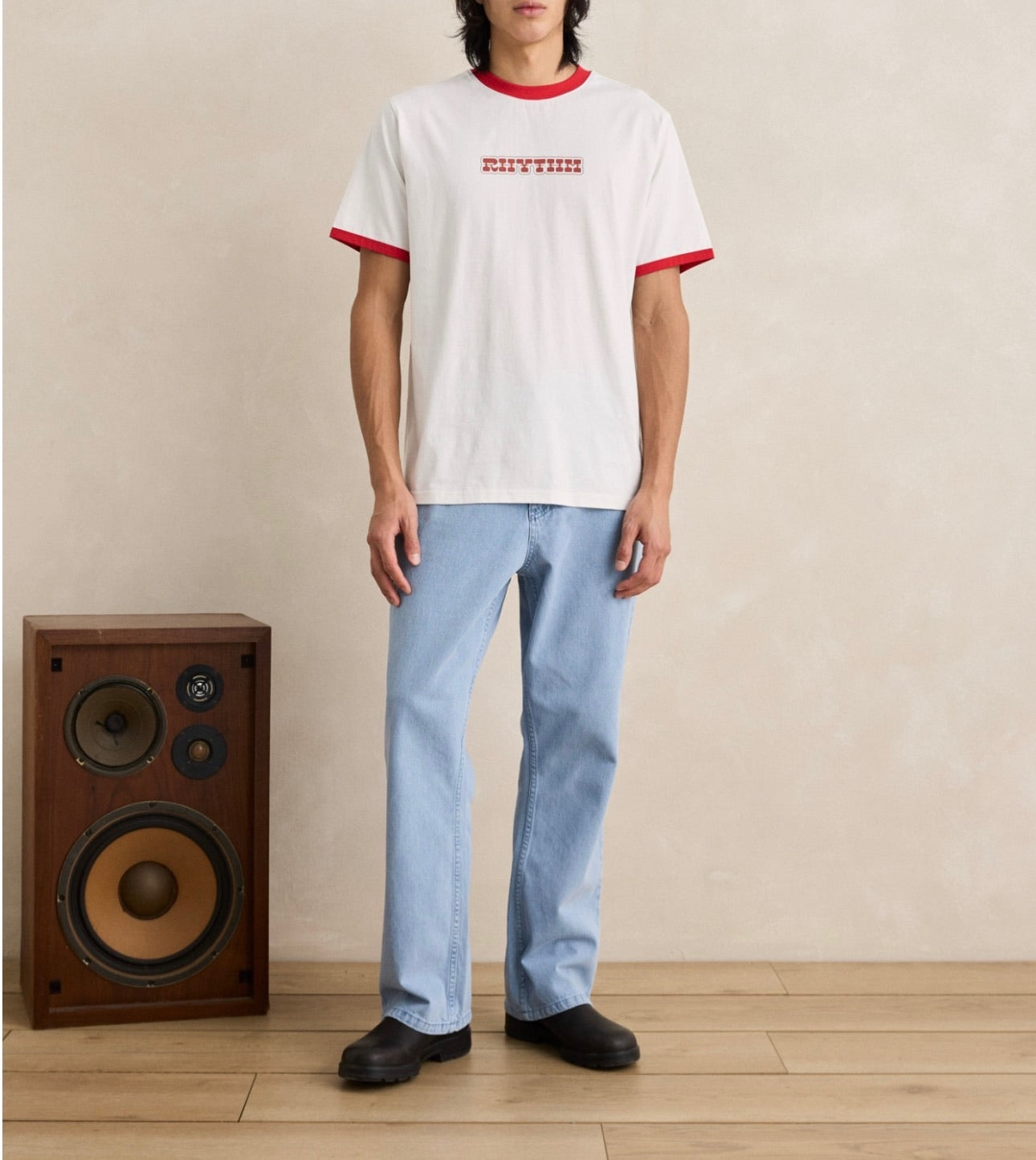 Rhythm Rosa Ringer T-Shirt