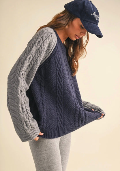 Edinburgh Cable Knit Sweater