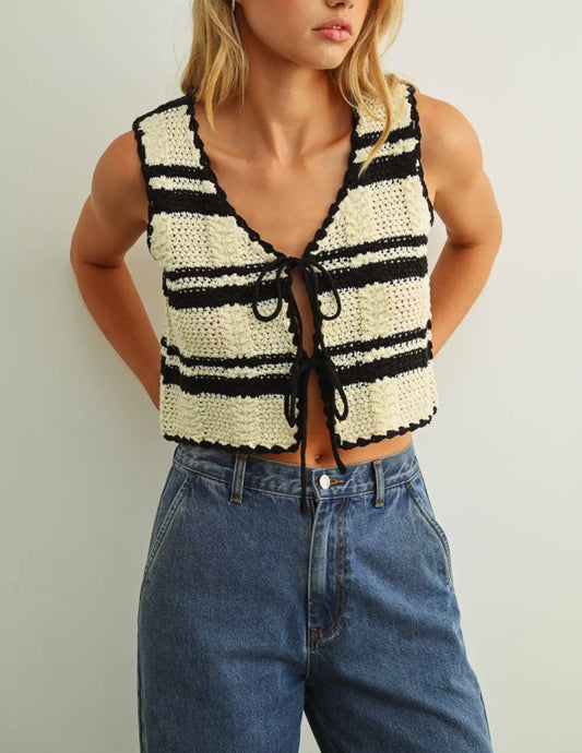 Palm Spring Crochet Top