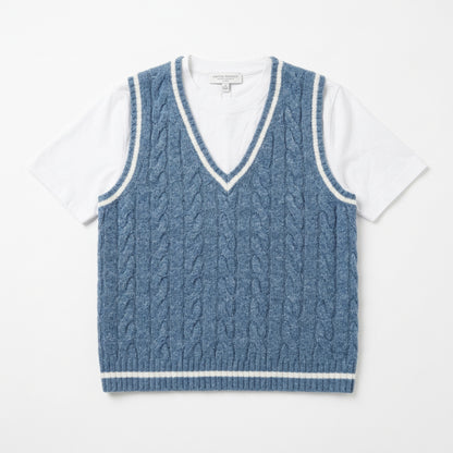 West Coen layered Sweater
