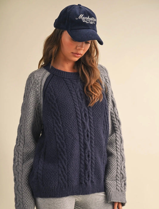 Edinburgh Cable Knit Sweater