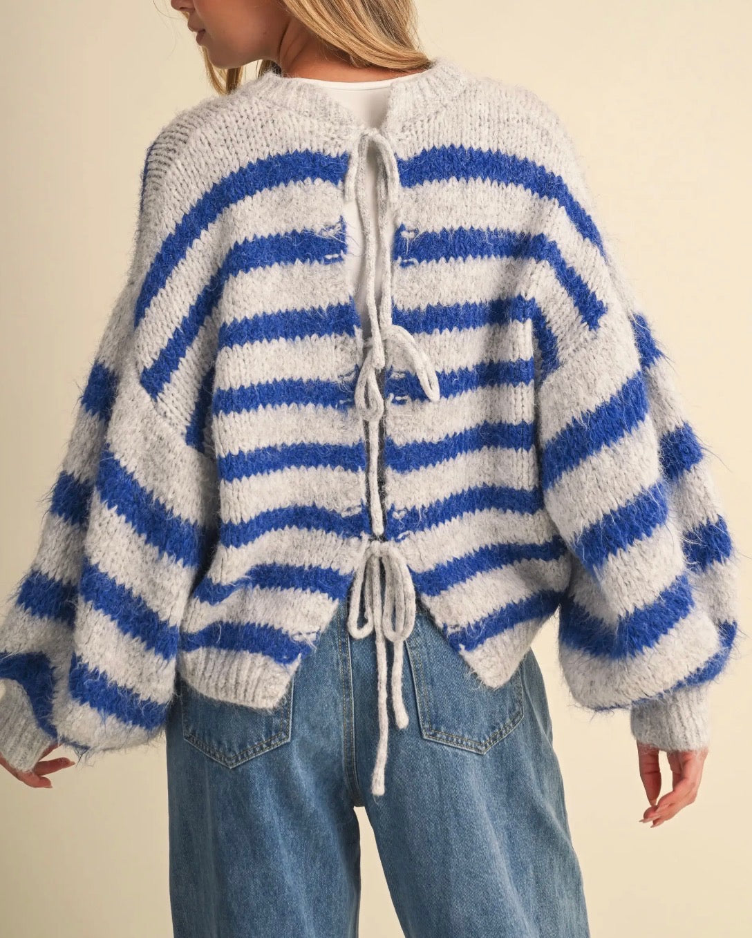 Madrid Tie Sweater