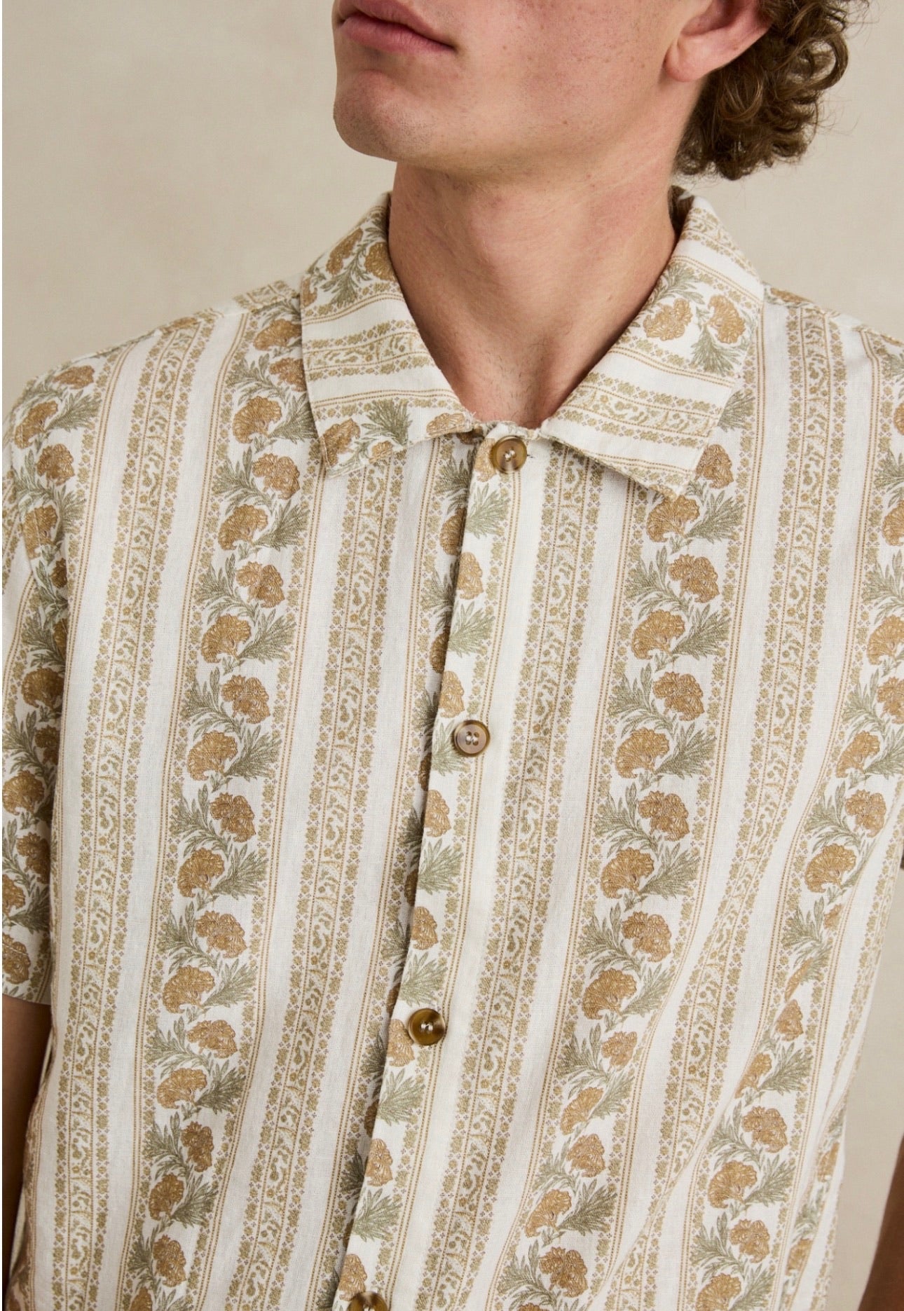 Rhythm Paisley Stripe Shirt