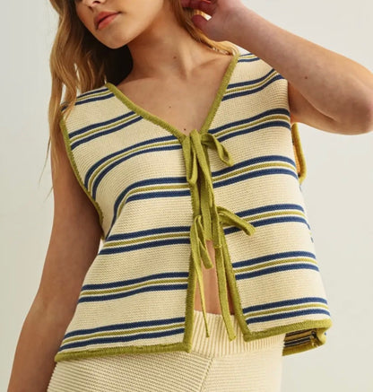 Fresno Striped Vest
