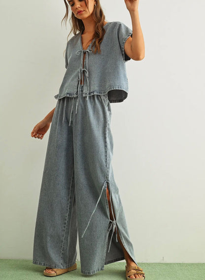 Detroit Denim Top