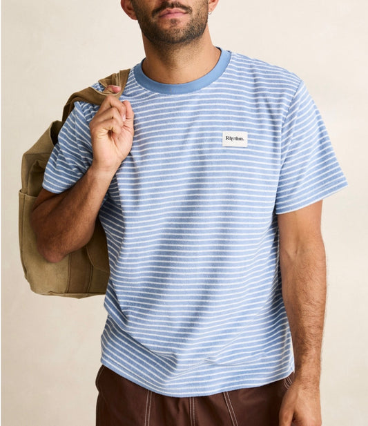 Rhythm Vintage Terry Stripe T-Shirt
