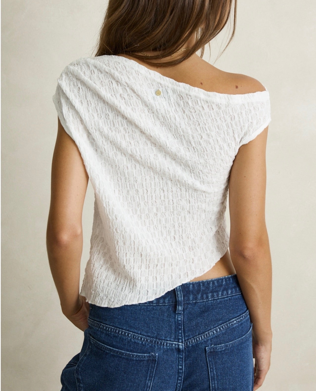 Rhythm Maya Lace Asymmetric Top