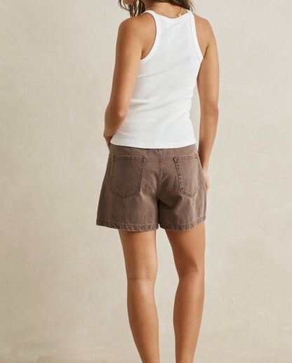 Chocolate Staple Denim Short