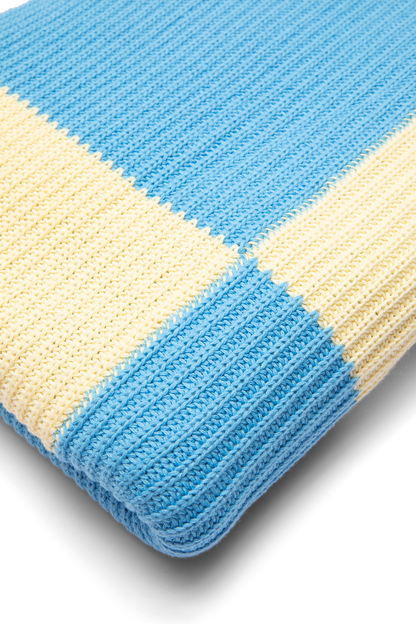 Sunday Blanket - Blue+Yellow