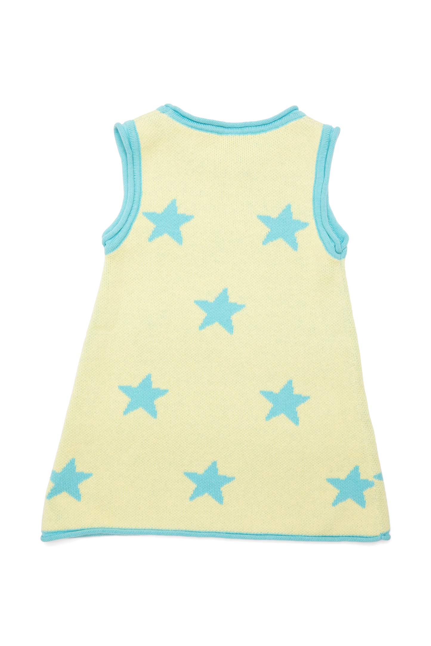 Sunday Stars Align Dress - Blue+Yellow