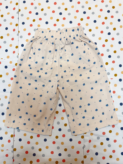 Happy Blueberry Wide-Leg Pants