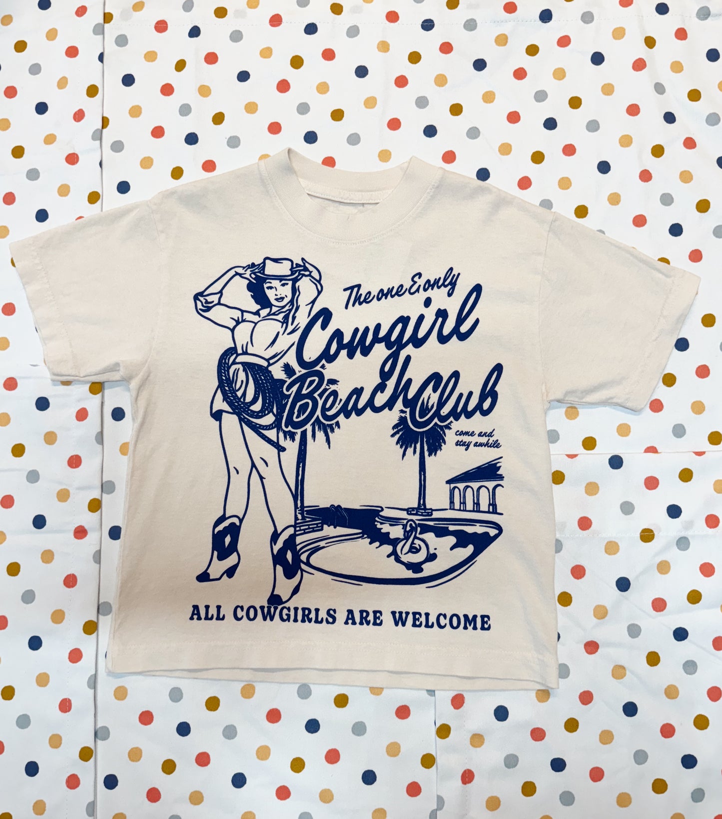 Cowgirl Beach Club Tee