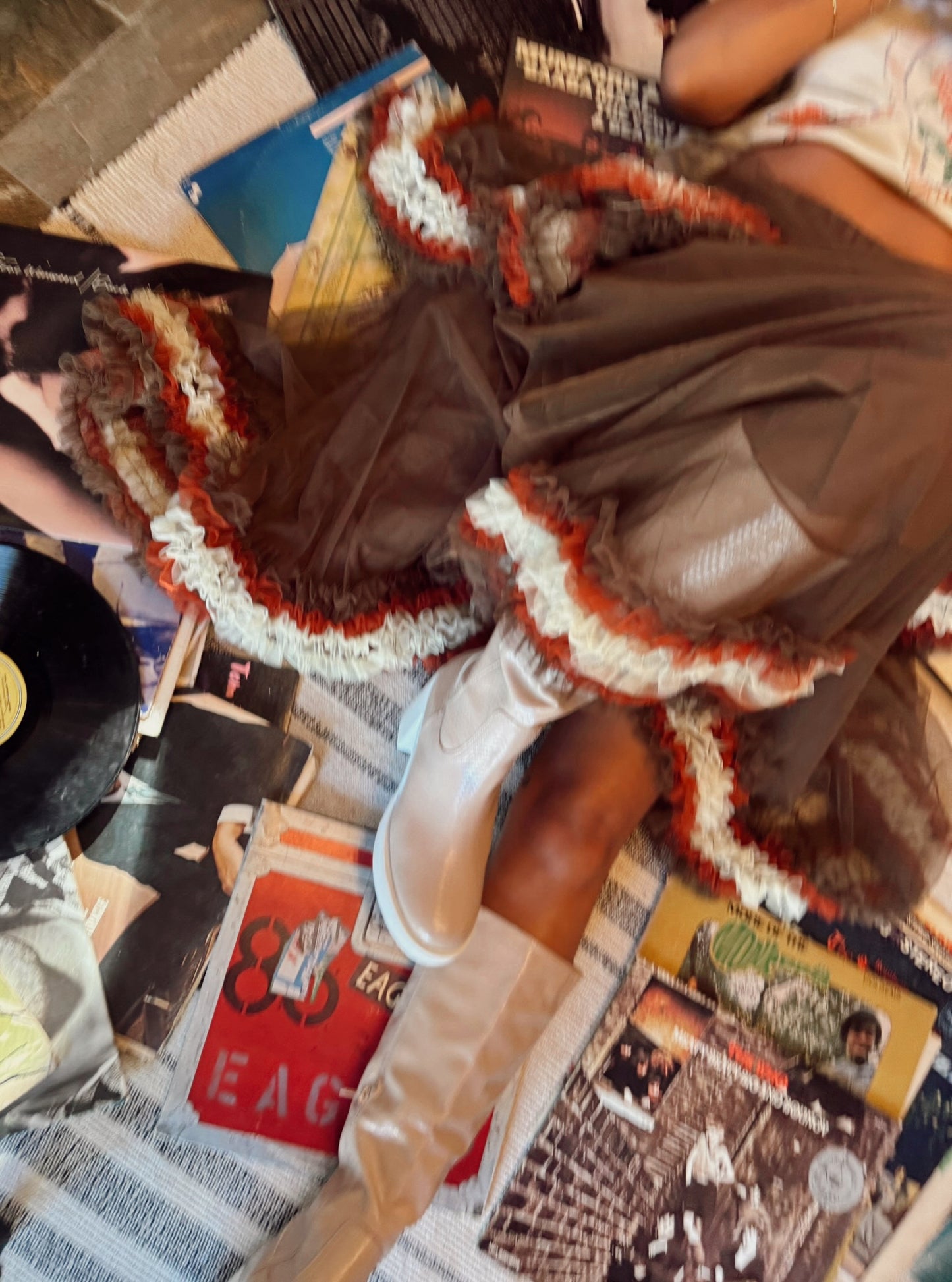 Peru Ruffle Skirt