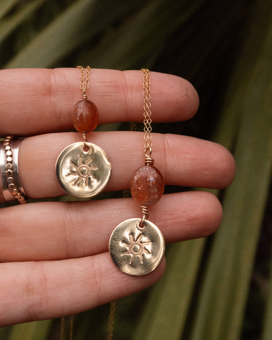 "Sundrop Necklace" by Shiftd Jewelry