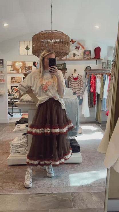 Peru Ruffle Skirt
