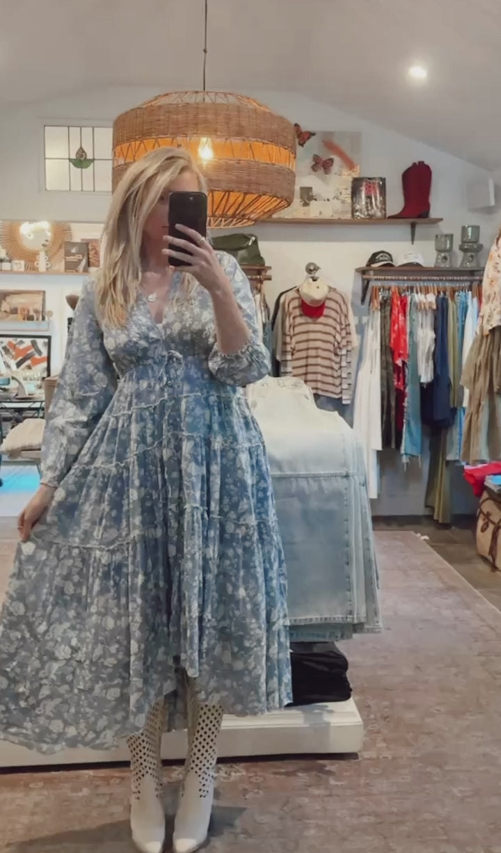 Flowing midi dress by Free People